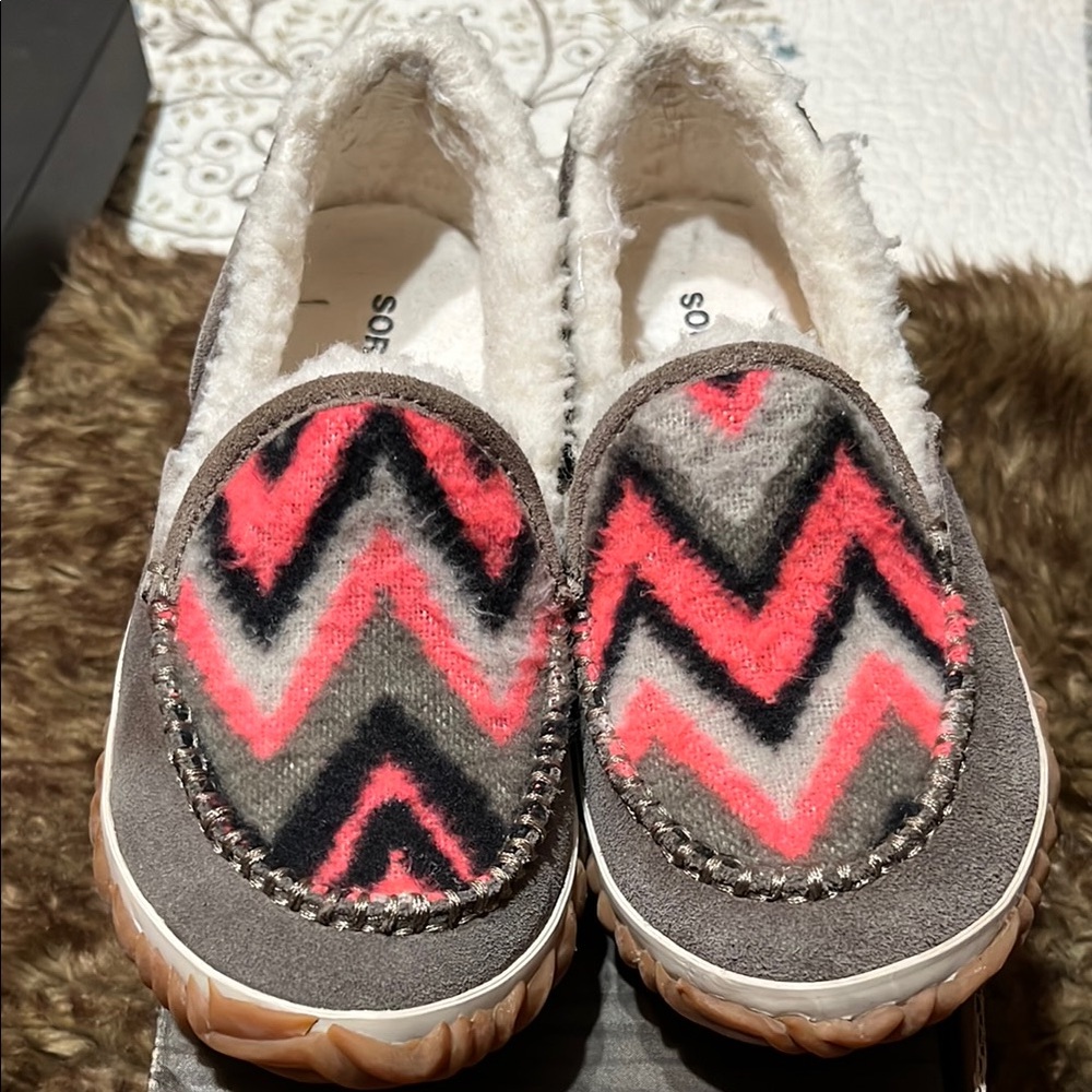 Sorel Women's Tremblant Blanket II Shoes - Brown